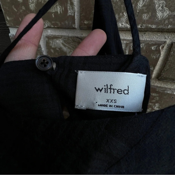 Wilfred Pursuit Camisole Twist-Front V-Neck Spaghetti Strap Top Sz XX-Sm… - Picture 5 of 10